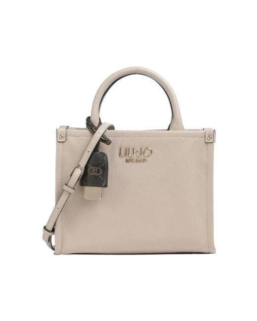 Liu Jo Natural Stilvolle Handtasche Mit Reißverschluss