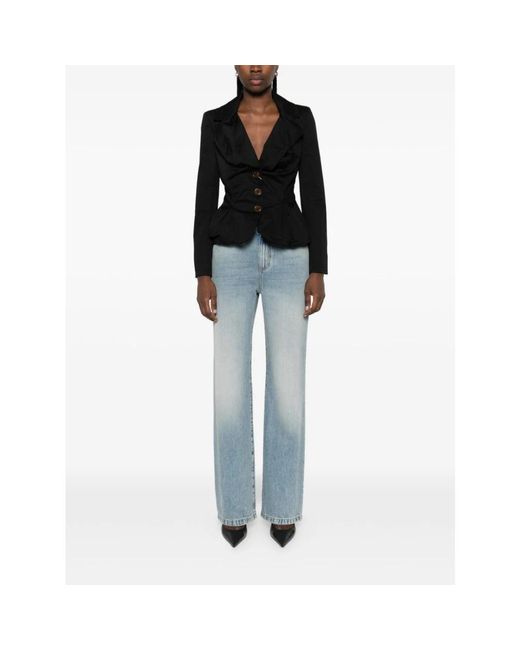 McQueen Jeans ,Blauw ,Straight Jeans in het Blue