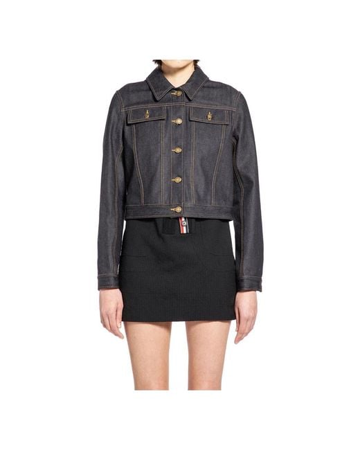 Thom Browne Black Denim Jackets