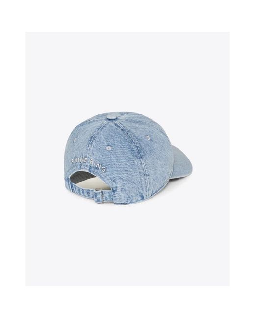 Anine Bing Blue Hats & Caps