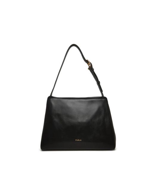 Furla Black Shoulder Bags