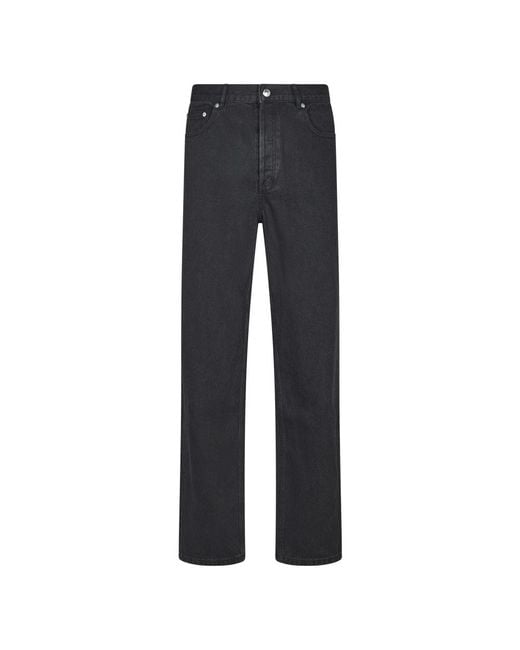 A.P.C. Blue Straight Fit Jeans for men