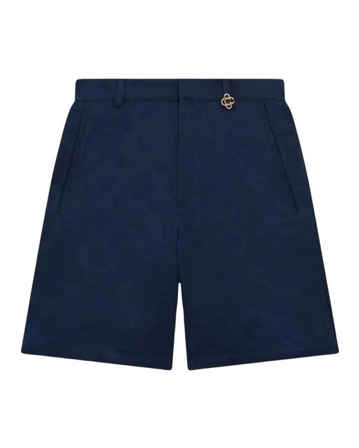 Casablanca Blue Casual Shorts for men