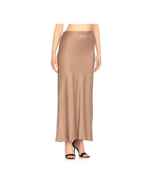 Maxi Skirts Antonelli de color Natural