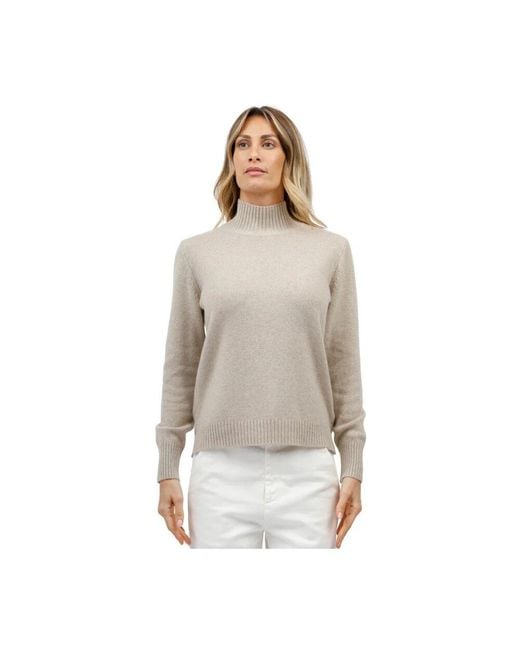 Gran Sasso Gray Turtlenecks
