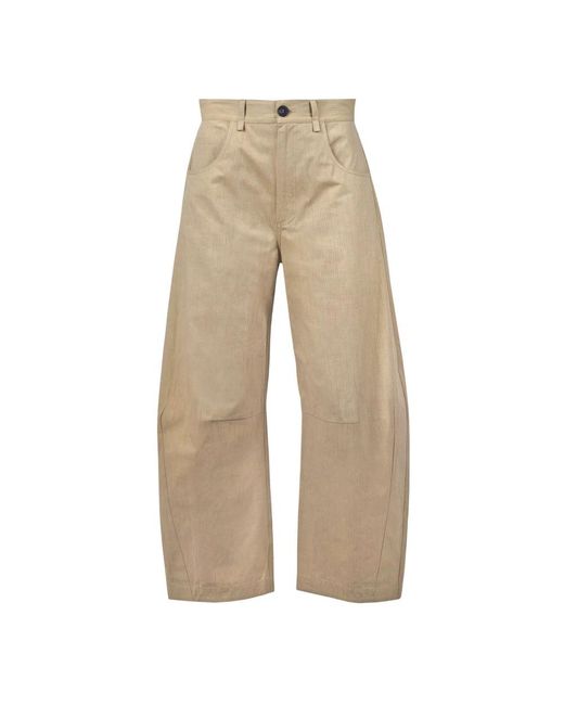 Phisique Du Role Natural Wide Trousers