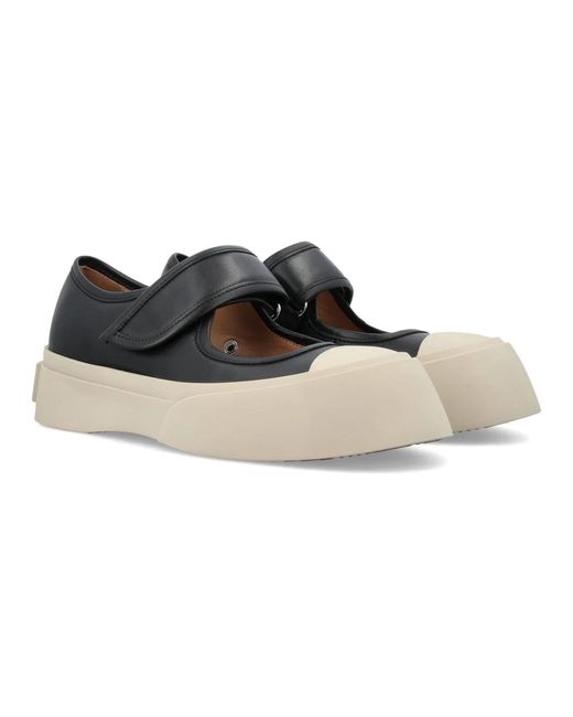 Marni Black Flat Shoes