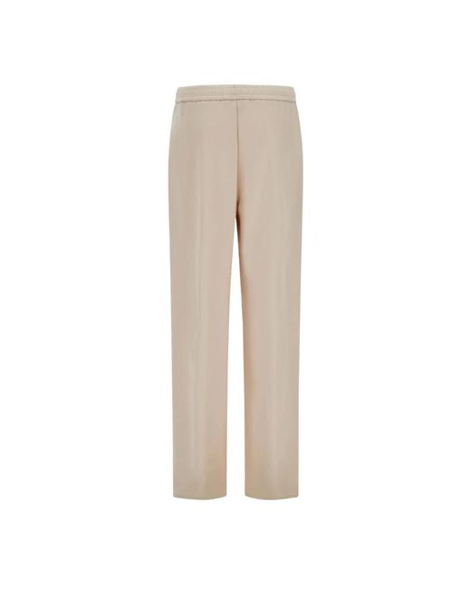 Straight Trousers Herno de color Natural