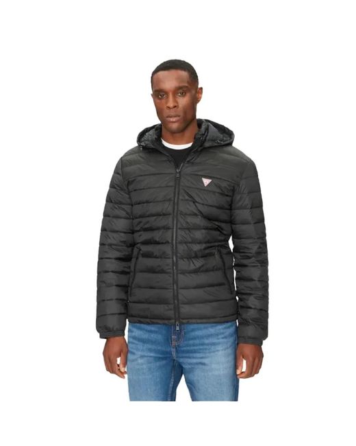 Guess Winter Jackets in het Black voor heren