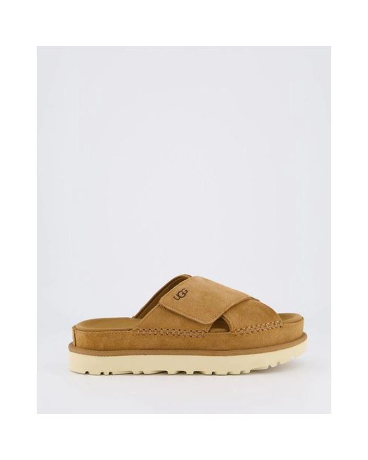 Sliders Ugg en coloris Brown