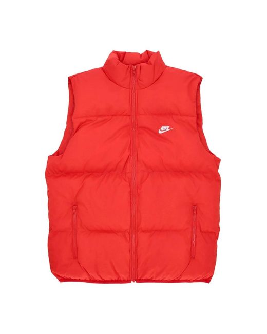 Vests di Nike in Red da Uomo