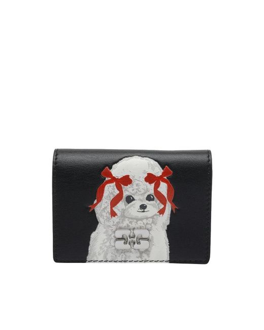Wallets & Cardholders di Ganni in Black
