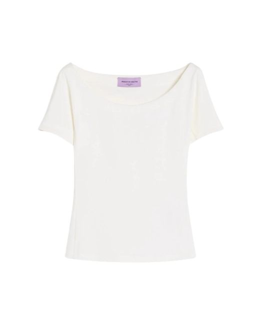T-Shirts Max Mara de color White