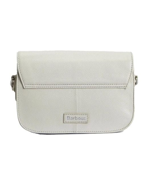 Barbour White Cross Body Bags