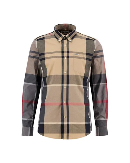 Barbour Natural Harris Check Shirt for men