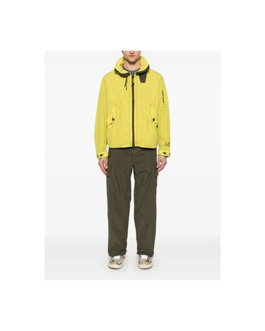 C P Company Yellow Light Jackets for men