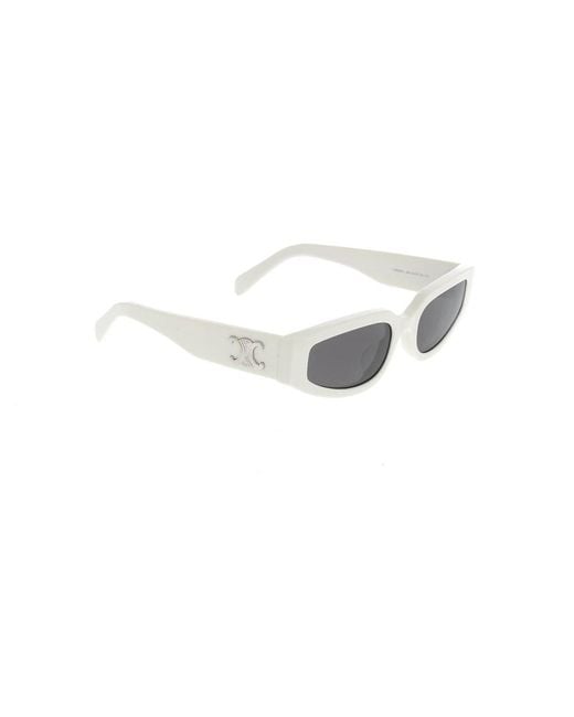 Céline White Sunglasses