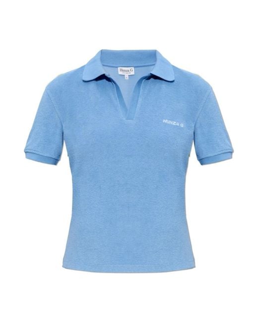 Polo Shirts Hunza G de color Blue