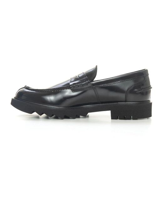 Marechiaro 1962 Leder mokassins mit rutschfester sohle in Black für Herren