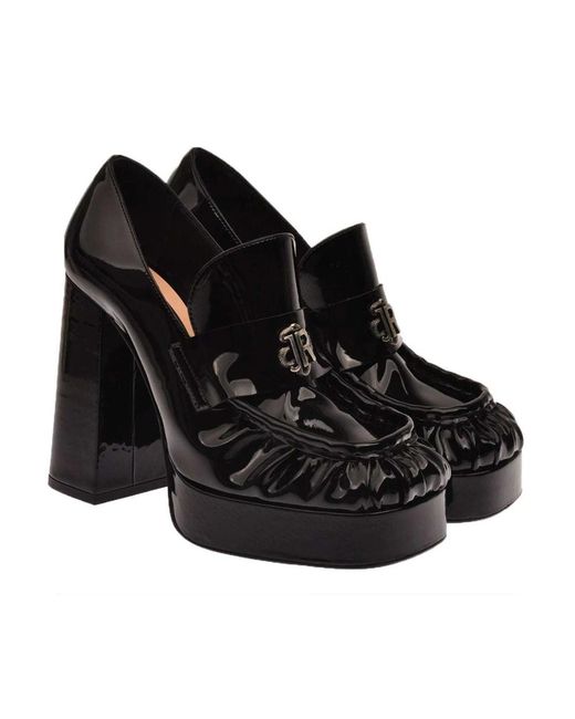 John Richmond Platform Pumps in het Black