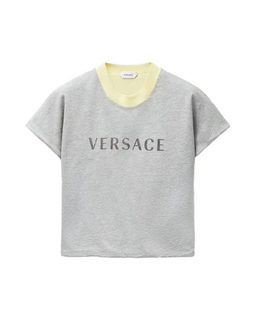 Versace Gray T-Shirts
