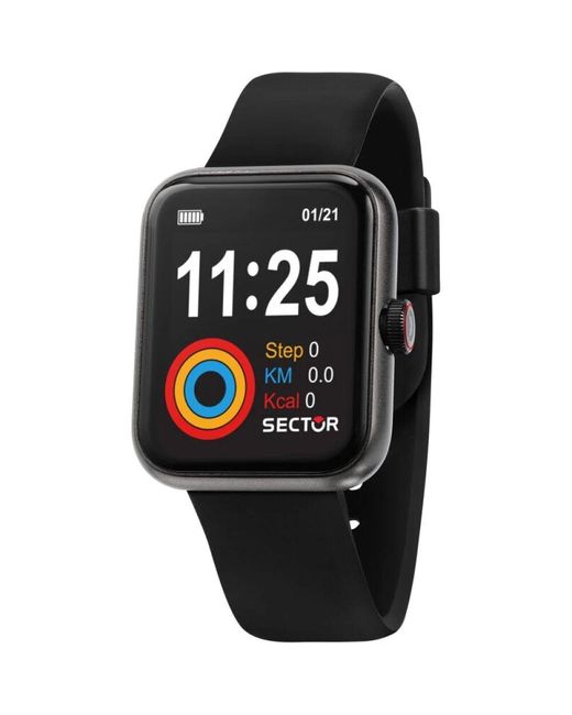 Sector No Limits S-03 smart digitaluhr schwarz in Black für Herren