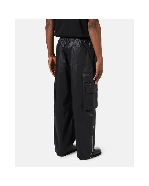 Trousers > wide trousers Iceberg pour homme en coloris Black