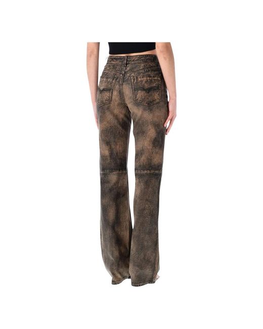 DIESEL Gray Boot-Cut Jeans