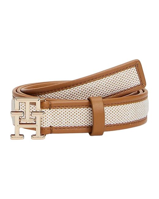 Belts di Tommy Hilfiger in Brown