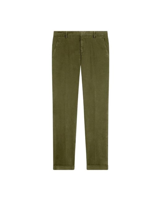Dondup Gaubert Slim Broeken in het Green voor heren