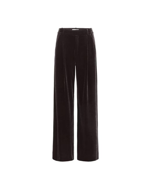 Gestuz Wide Trousers in het Black