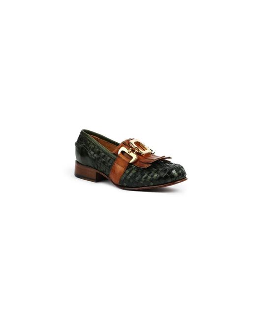 JP/DAVID Black Loafers