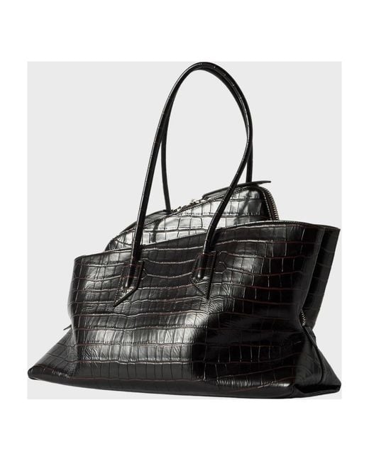 The Attico Black Shoulder Bags