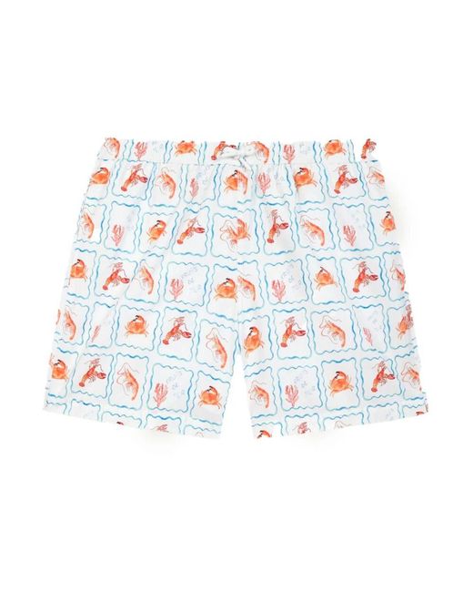 Maison Labiche Blue Beachwear for men
