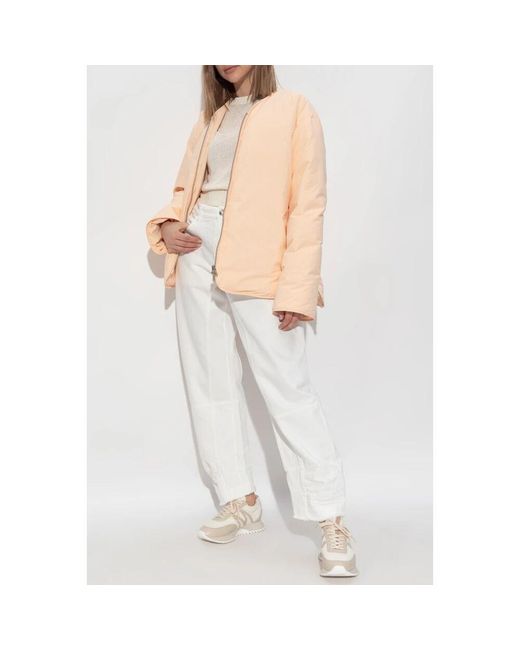 Jil Sander Natural Daunenjacke