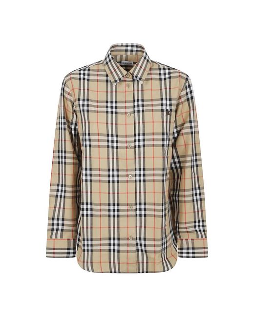 Burberry Natural Casual Shirts