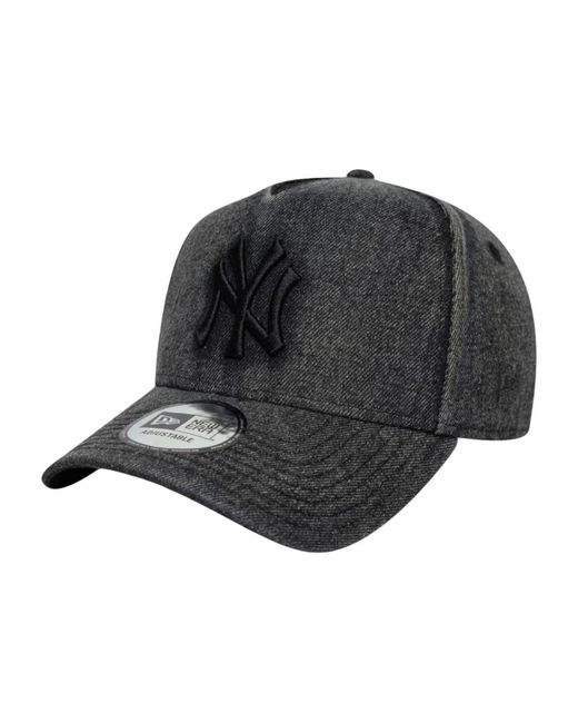 KTZ Black Denim E-Frame Cap