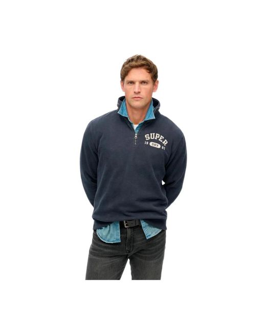 Zip-Throughs Superdry pour homme en coloris Blue