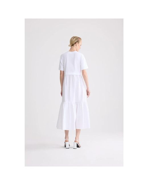 Patou White Midi Dresses