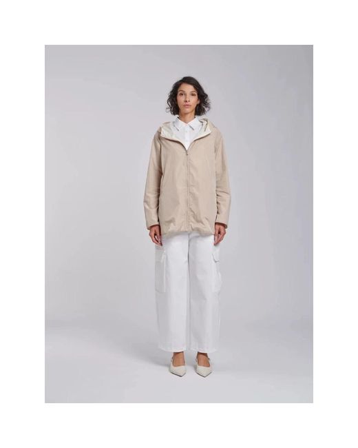 Bomboogie Reversible Jacket in het Natural