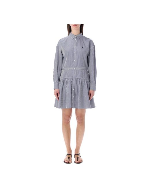 Polo Ralph Lauren Blue Shirt Dresses