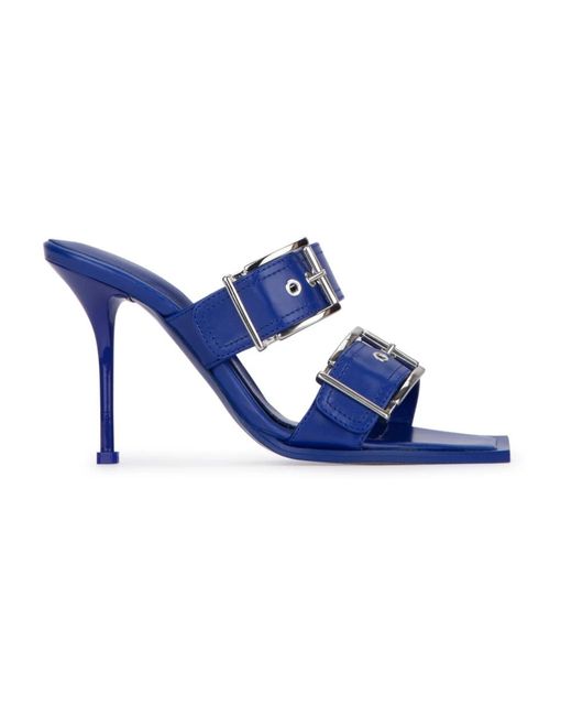 Sandalias elegantes para el verano Alexander McQueen de color Blue