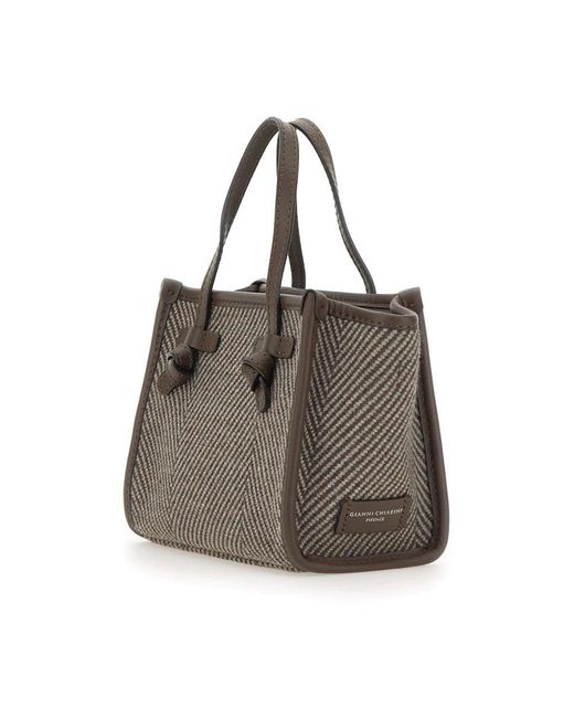 Gianni Chiarini Brown Tote Bags