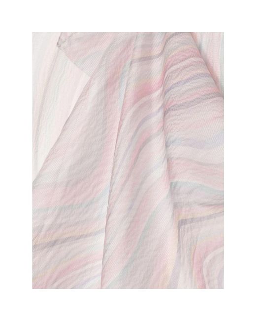 Paul Smith Pink Silky Scarves