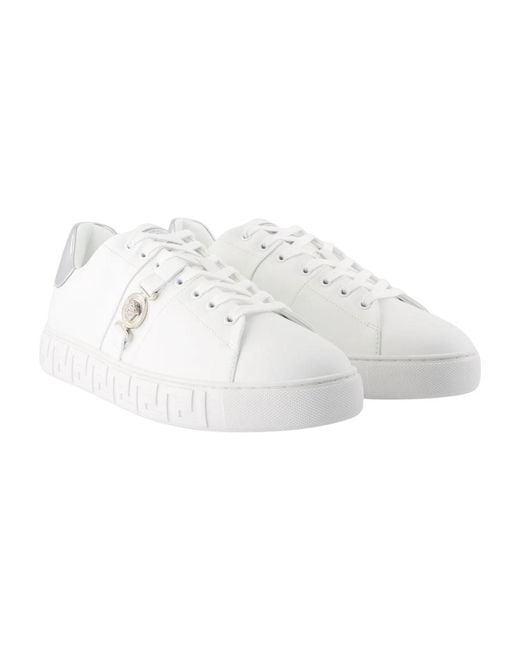 Versace White Freebio Hf Sneakers for men