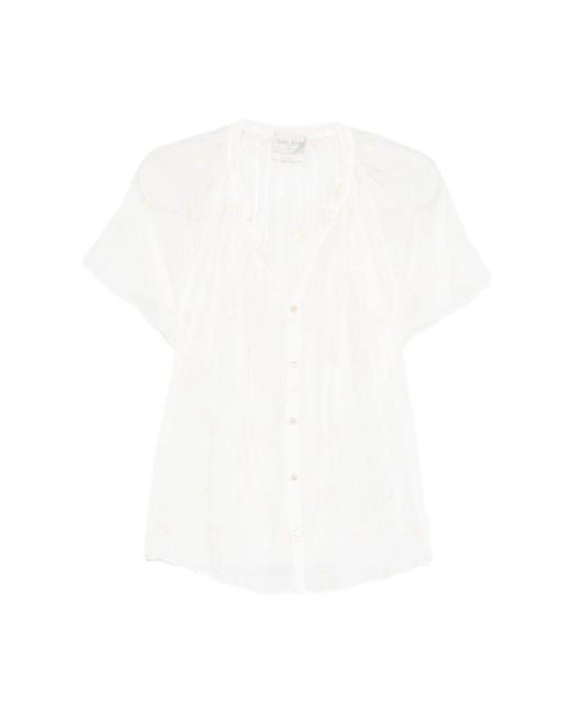 Forte_forte White Blouses