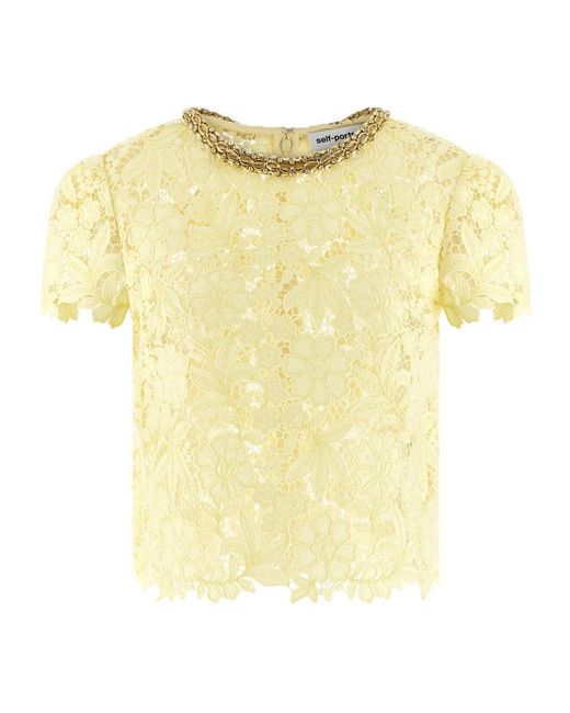 Self-Portrait Yellow Blouses