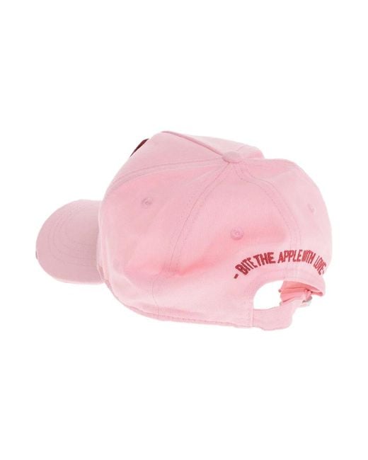 DSquared² Pink Caps for men