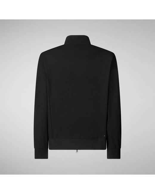 Save The Duck Hoodies & Sweatvesten ,Zwart Tulio Sweatshirt in het Black voor heren