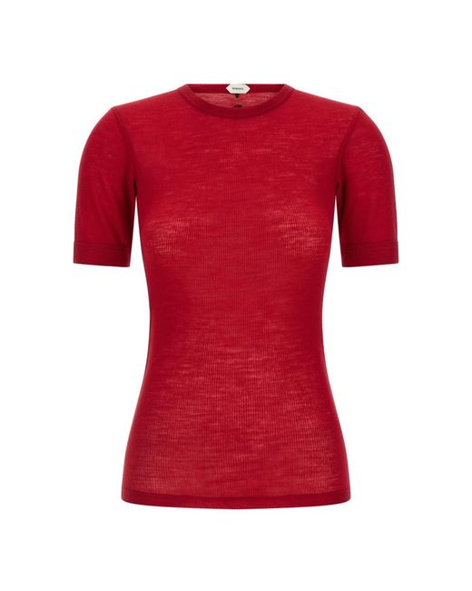 T-Shirts Versace de color Red